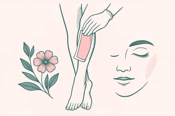 Anne voert een sugaring-behandeling uit in de salon in Nieuwegein